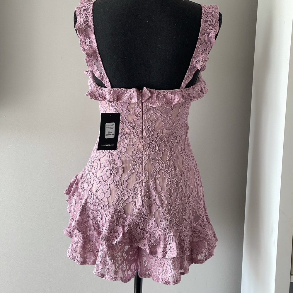 ✨LAVENDER RUFFLE ROMPER✨ - Picture 5 of 10